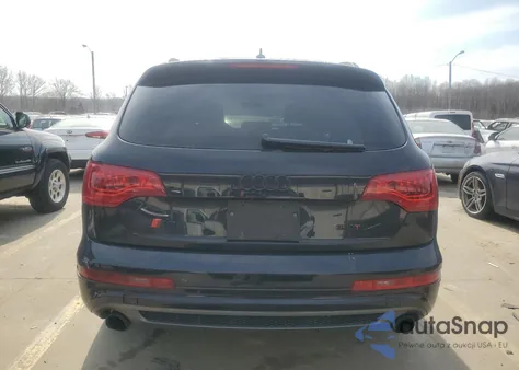 2014 Audi Q7 Prestige from USA, damaged, VIN WA1DGBFEXED001615